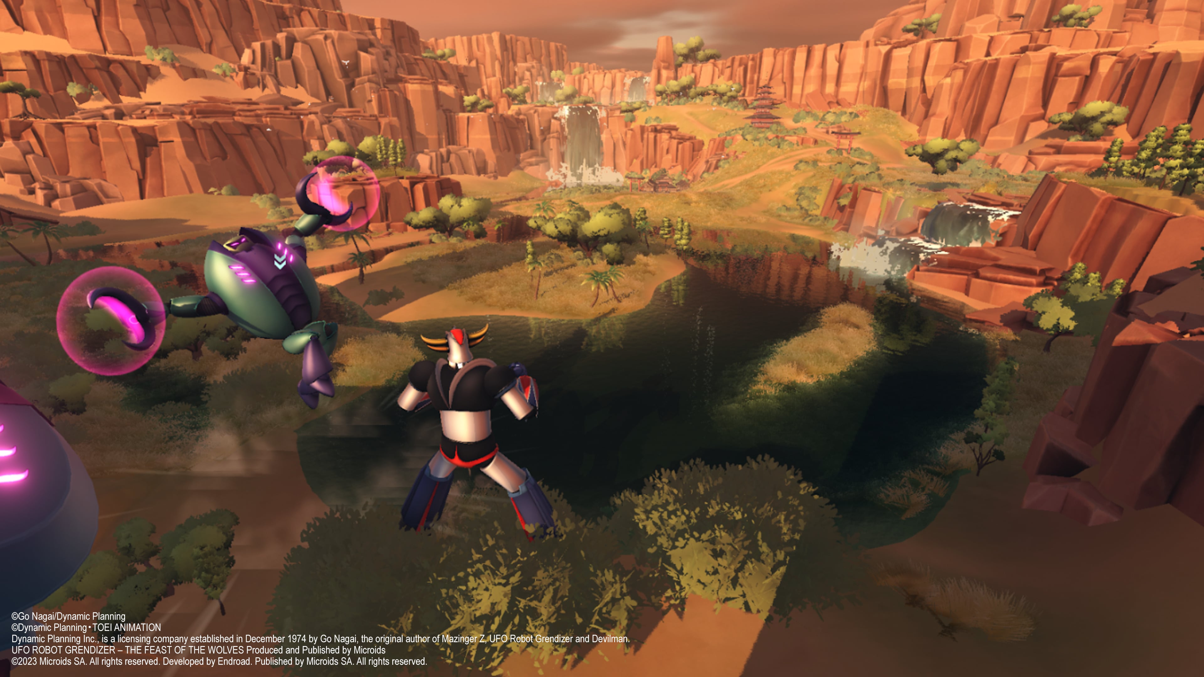 Grendizer — Aerial Combat